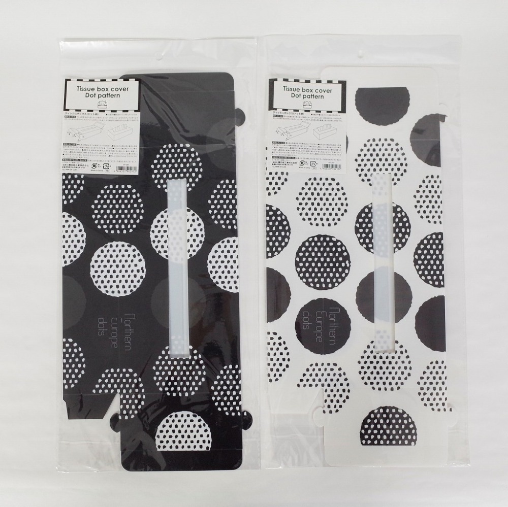 ティッシュボックス ドット柄 OT-297 / 10入